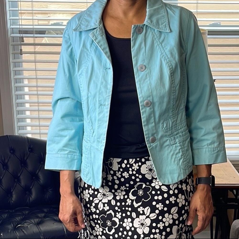 Ann Klein Teal Jacket